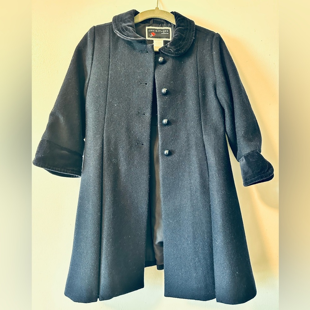 Janie and Jack beautiful toddler girl dress coat